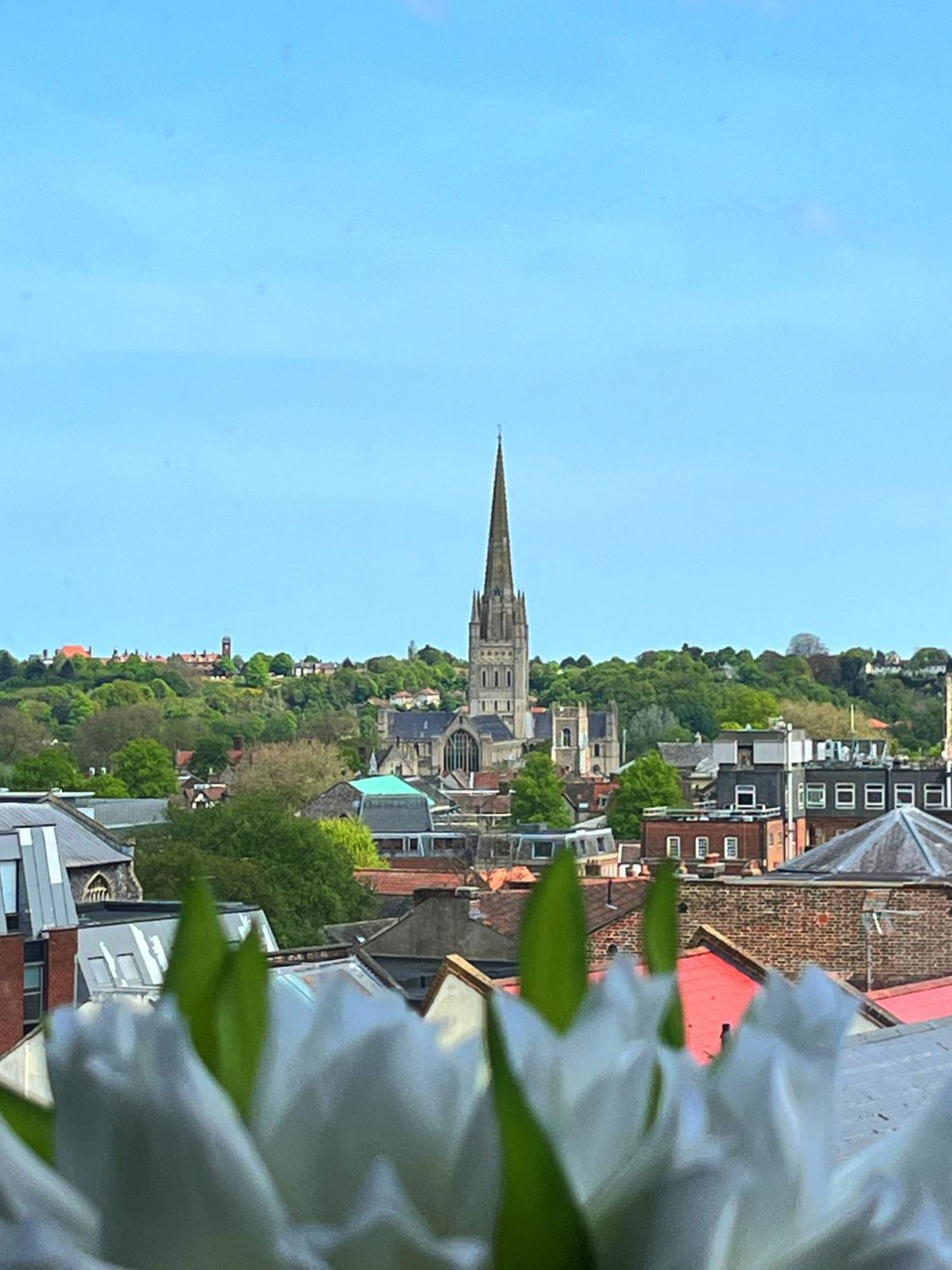 Luxury Norwich City Centre Apartment - Free Parking Extérieur photo